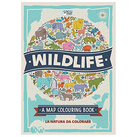 Immagine di WILDLIFE. A MAP COLOURING BOOK