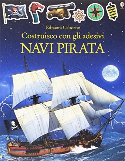 Immagine di NAVI PIRATA. COSTRUISCO CON GLI ADESIVI