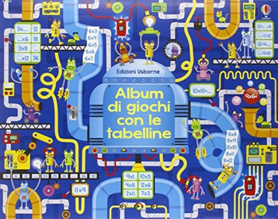 Immagine di ALBUM DI GIOCHI CON LE TABELLINE. ALBUM USBORNE