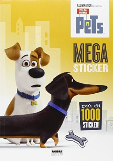 Immagine di PETS. MEGASTICKER CON OLTRE 1000 STICKER