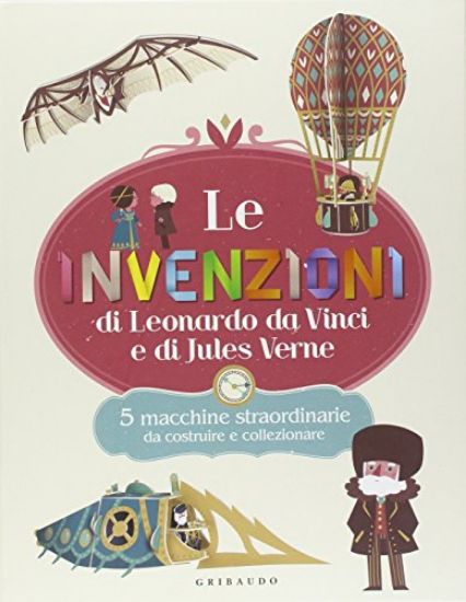 Immagine di INVENZIONI DI LEONARDO DA VINCI E DI JULES VERNE. 5 MACCHINE STRAORDINARIE DA COSTRUIRE E COLLEZ...