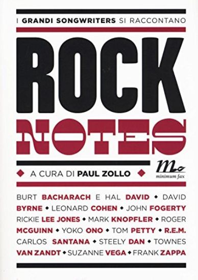 Immagine di ROCK NOTES. I GRANDI SONGWRITERS SI RACCONTANO