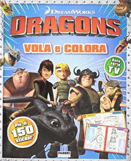 Immagine di DRAGONS. VOLA E COLORA. EDIZ. ILLUSTRATA - VOLUME 4