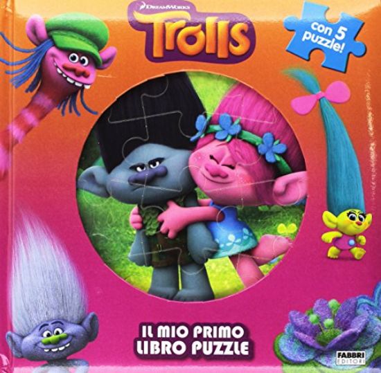 Immagine di TROLLS. IL MIO PRIMO LIBRO PUZZLE. DREAMWORKS