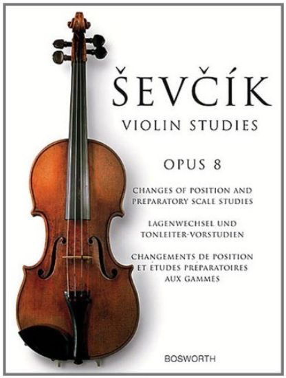 Immagine di ORIGINAL SEVCIK - VIOLIN STUDIES OP.  8 - CAMBI DI POSIZIONE