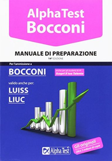 Immagine di ALPHA TEST. BOCCONI. MANUALE DI PREPARAZIONE