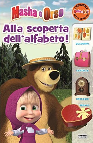 Immagine di ALLA SCOPERTA DELL`ALFABETO. MASHA E ORSO