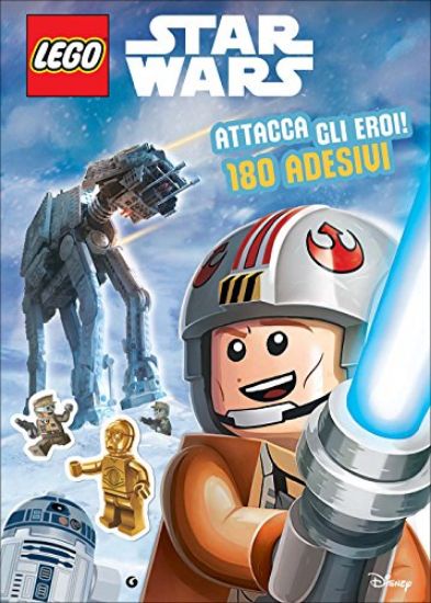 Immagine di ATTACCA GLI EROI! STAR WARS. LEGO. CON ADESIVI