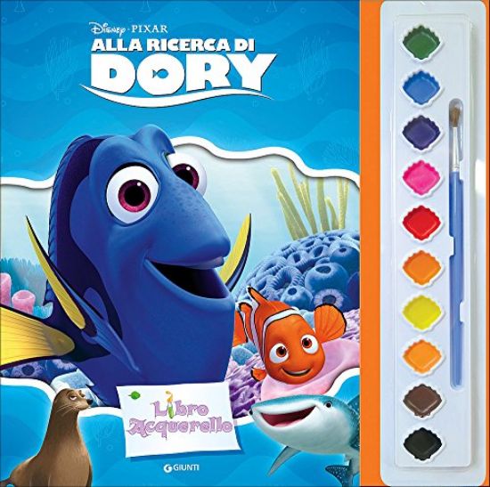 Immagine di ALLA RICERCA DI DORY. LIBRO ACQUERELLO. CON GADGET