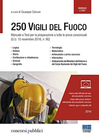 Immagine di 250 VIGILI DEL FUOCO - MANUALE E TEST