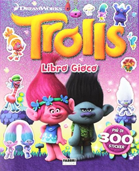 Immagine di TROLLS. LIBRO GIOCO. CON ADESIVI. EDIZ. ILLUSTRATA