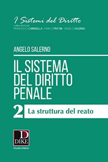 Immagine di SISTEMA DEL DIRITTO PENALE 2 (IL) - LA STRUTTURA DEL REATO