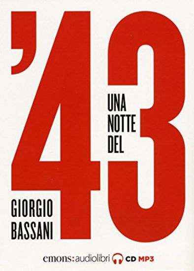 Immagine di NOTTE DEL `43. AUDIOLIBRO (UNA)