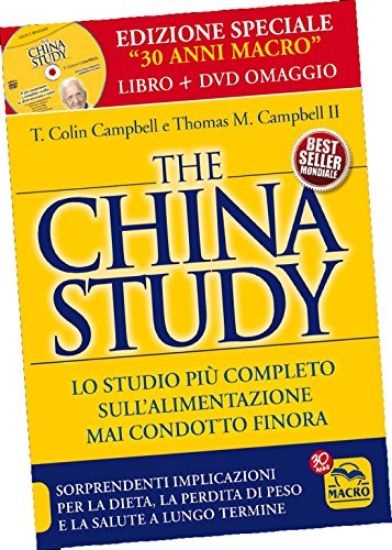 Immagine di CHINA STUDY. IL PIU` IMPORTANTE E COMPLETO STUDIO SU ALIMENTAZIONE E SALUTE. EDIZ. SPECIALE. CON...