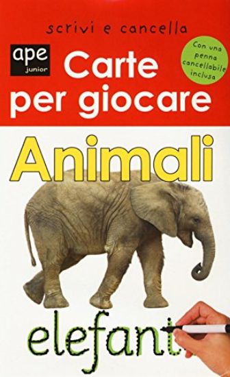 Immagine di ANIMALI. CARTE PER GIOCARE. CON GADGET