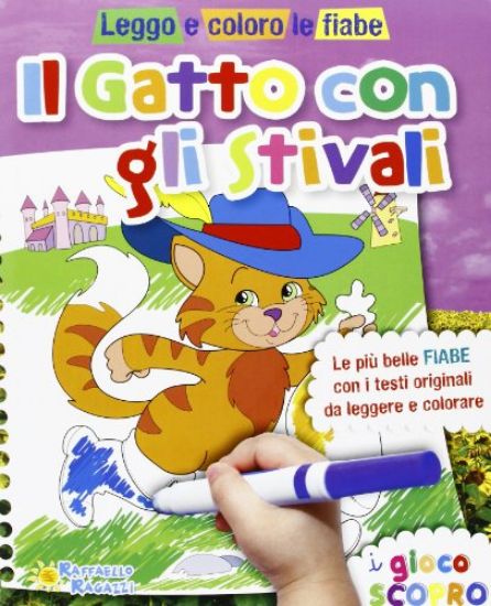 Immagine di GATTO CON GLI STIVALI (IL) LEGGO E COLORO LE FIABE