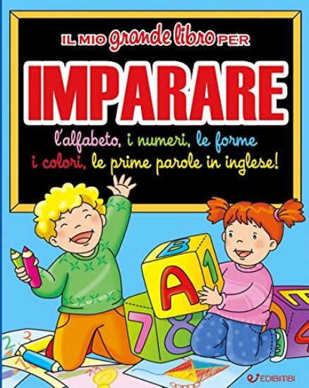 Immagine di MIO GRANDE LIBRO PER IMPARARE. L`ALFABETO, I NUMERI, LE FORME, I COLORI, LE PRIME PAROLE IN INGL...