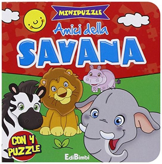 Immagine di AMICI DELLA SAVANA. MINIPUZZLE