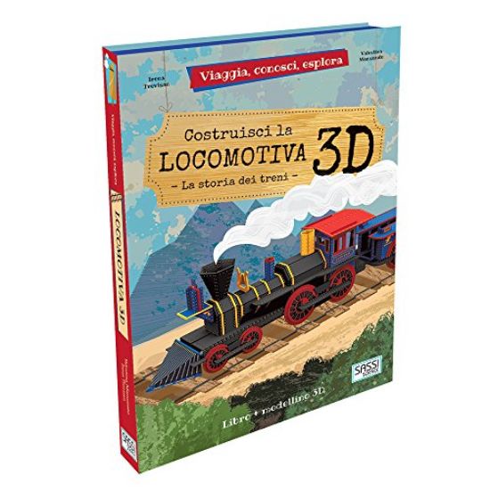 Immagine di LOCOMOTIVA 3D. VIAGGIA, CONOSCI, ESPLORA. CON GIOCATTOLO