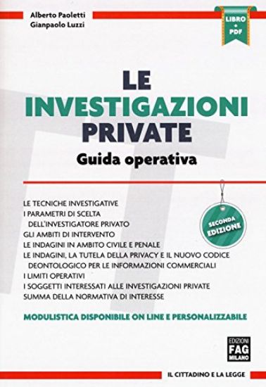 Immagine di INVESTIGAZIONI PRIVATE: GUIDA OPERATIVA. (LE)