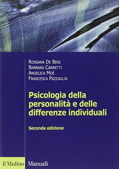 Immagine di PSICOLOGIA DELLA PERSONALITA`