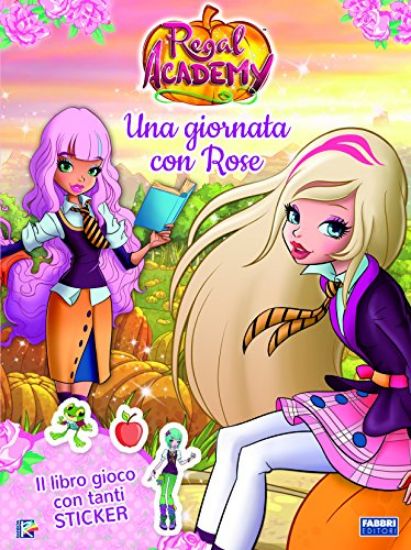 Immagine di GIORNATA CON ROSE. REGAL ACADEMY. LIBRO GIOCO (UNA)