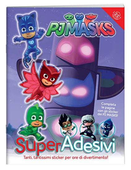 Immagine di PJ MASKS. CON SUPER ADESIVI