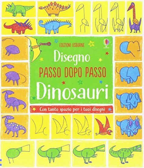 Immagine di DINOSAURI. DISEGNO PASSO DOPO PASSO