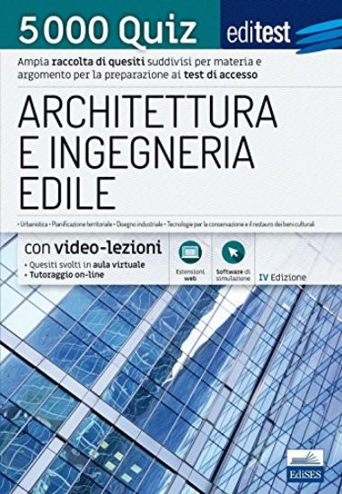 Immagine di EDITEST ARCHITETTURA E INGEGNERIA EDILE. 5000 QUIZ. CON ESPANSIONE ONLINE