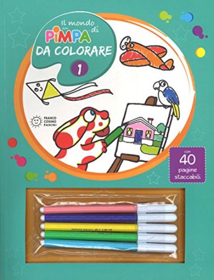 Immagine di MONDO DI PIMPA DA COLORARE (IL) - VOLUME 1