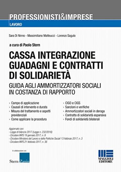 Immagine di CASSA INTEGRAZIONE GUADAGNI E CONTRATTI DI SOLIDARIETA`