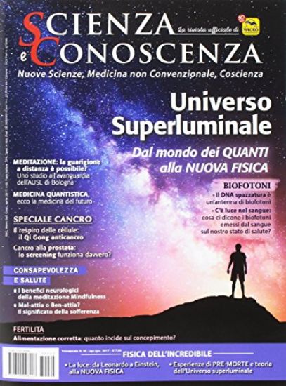 Immagine di SCIENZA E CONOSCENZA. VOL. 60: UNIVERSO SUPERLUMINALE - VOLUME 60