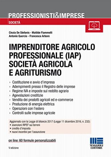 Immagine di IMPRENDITORE AGRICOLO PROFESSIONALE SOCIETA` AGRICOLA E AGRITURISMO