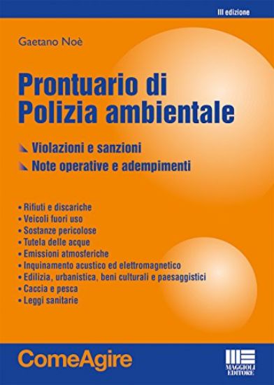 Immagine di PRONTUARIO DI POLIZIA AMBIENTALE