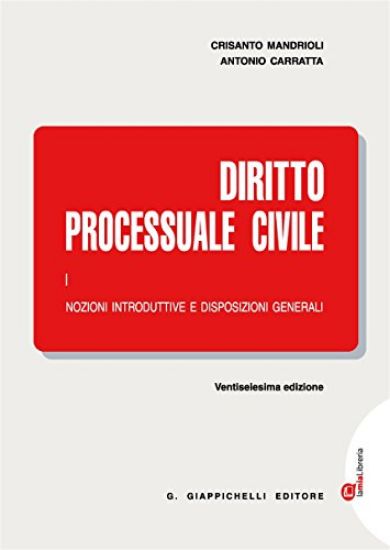 Immagine di DIRITTO PROCESSUALE CIVILE I - NOZIONI INTRODUTTIVE E DISPOSIZIONI GENERALI