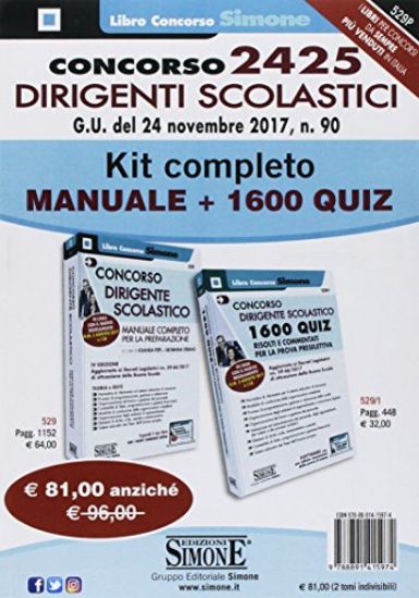 Immagine di CONCORSO DIRIGENTE SCOLASTICO - MANUALE + QUIZ (2 TOMI)