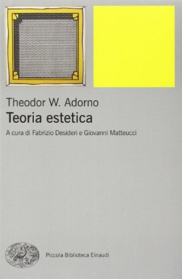 Immagine di TEORIA ESTETICA