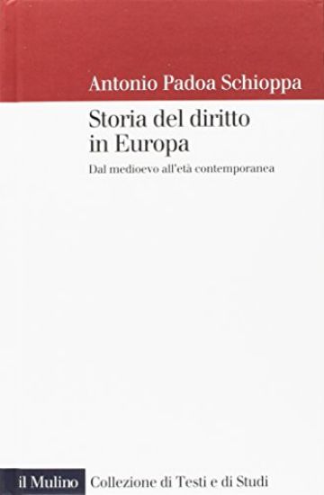 Immagine di STORIA DEL DIRITTO IN EUROPA. DAL MEDIOEVO ALL`ETA` CONTEMPORANEA