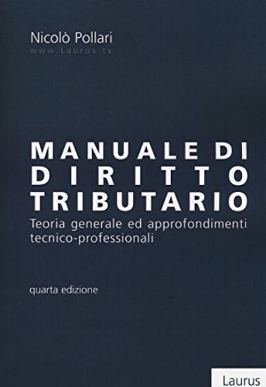 Immagine di MANUALE DI DIRITTO TRIBUTARIO