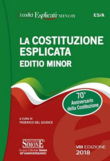 Immagine di COSTITUZIONE ESPLICATA (LA) MINOR - VOLUME E5/A