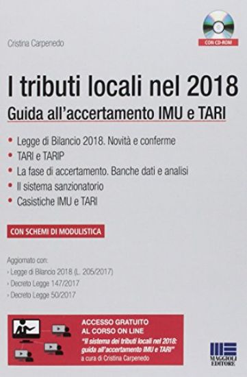 Immagine di TRIBUTI LOCALI NEL 2018. GUIDA ALL`ACCERTAMENTO IMU E TARI