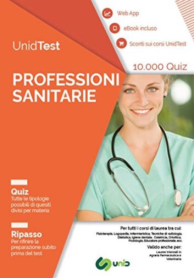 Immagine di UNIDTEST PROFESSIONI SANITARIE. 10000 QUIZ 2020