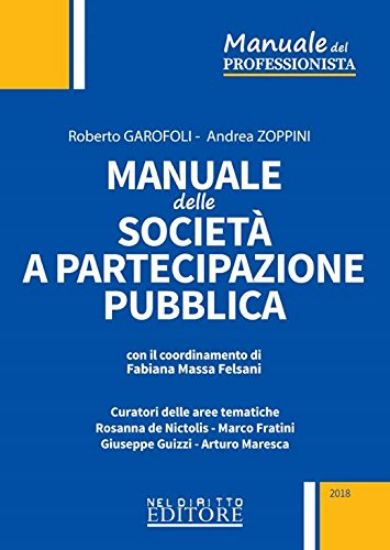 Immagine di MANUALE DELLE SOCIETA` A PARTECIPAZIONE PUBBLICA