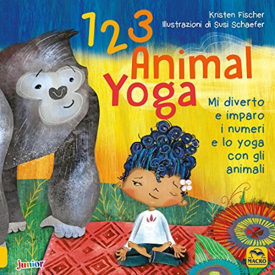 Immagine di 123 ANIMAL YOGA. MI DIVERTO E IMPARO I NUMERI E LO YOGA CON GLI ANIMALI