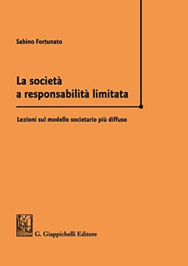 Immagine di SOCIETA` A RESPONSABILITA` LIMITATA. LEZIONI SUL MODELLO SOCIETARIO PIU` DIFFUSO (LA)