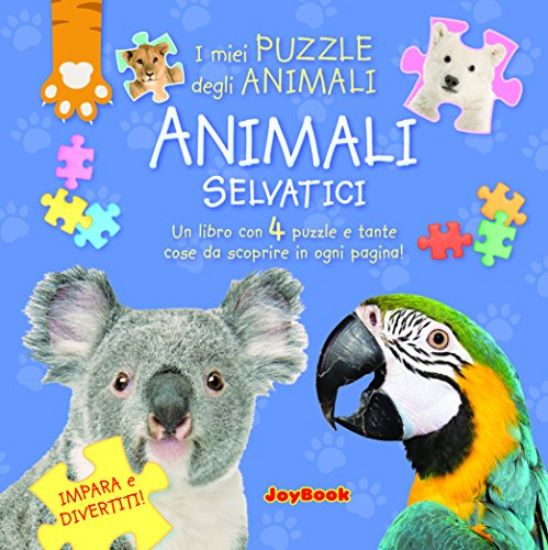 Immagine di ANIMALI SELVATICI. LIBRO PUZZLE