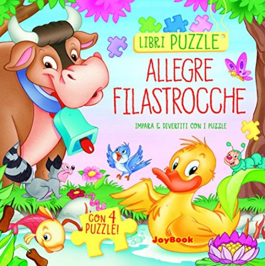 Immagine di ALLEGRE FILASTROCCHE - LIBRI PUZZLE