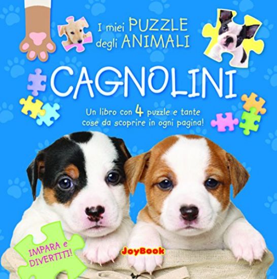 Immagine di CAGNOLINI. GIOCA E DIVERTITI! LIBRO PUZZLE