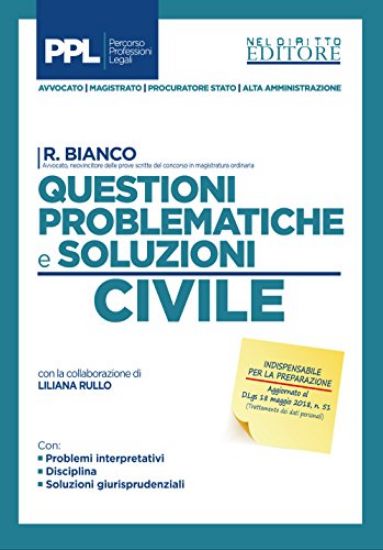 Immagine di QUESTIONI PROBLEMATICHE E SOLUZIONI. CIVILE