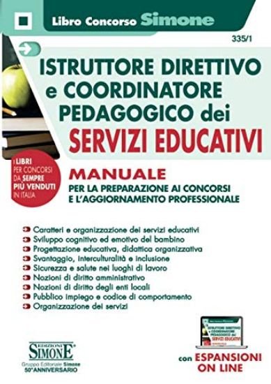 Immagine di ISTRUTTORE DIRETTIVO E COORDINATORE PEDAGOGICO DEI SERVIZI EDUCATIVI. MANUALE DI PREPAR